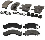 Front And Rear Brake Pad Set Kit Acdelco For Chevy Gmc C3500HD Wheel Base 159.5". Fixed Price $123.95.