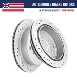 Rear Disc Brake Rotors Kit For Nissan Frontier Xterra 2009-2012 Suzuki Equator. Fixed Price $56.34.