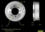 Bendix Premium Drum And Rotor Brake PDR0267. Fixed Price $129.14.