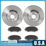 Brembo Front Disc Brake Rotors Ceramic Pads For 2009-2013 Toyota Corolla. Fixed Price $263.99.