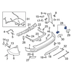 Ford Escape 2013-2016 CV6Z15K859A Rear Parking Aid Sensor. Fixed Price $114.77.