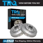 Trq Rear Brake Drum Pair Set 00-08 Ford Focus. Fixed Price $99.95.
