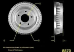 Brake Drum Bendix PDR0199. Fixed Price $163.62.