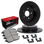 WHUH1-45016 R1 Concepts Brake Disc And Pad Kits 2-WHEEL Set Rear For Chevy Trax. Fixed Price $177.04.