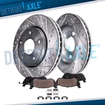 Rear Drilled Brake Rotors Ceramic Pads For Chevy S10 Blazer Gmc Jimmy Bravada. Fixed Price $96.60.