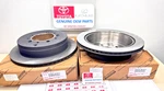 07-21 Tundra 08-22 Sequoia X2 Rear Brake Rotors Genuine Oem Part 42431-0C011. Fixed Price $234.99.