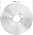 Brake Drum-premium Bendix PDR0843 Fits 2011 Chevrolet Cruze. Fixed Price $121.99.
