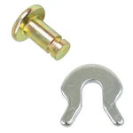 Anchor Pin And Clip For Rear Brake Shoe, Vw Emergency Cable Arm, Set. Fixed Price $14.24.