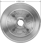 Brake DRUM-4-WHEEL Abs Bendix PDR0824 Fits 2004 Kia Rio. Fixed Price $66.99.