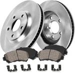 Front Brake Kit Cadillac Escalade 2008-20 Disc Rotors Ceramic Pads Hardware Oem. Fixed Price $200.49.