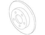 Genuine Gm 1997-2011 Chevrolet Oldsmobile Pontiac Rear Disc Brake Rotor 19303830. Fixed Price $98.00.