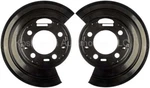 Ford F250 Rear Disc Brake Dust Shield Pair Super Duty Excursion Dorman 924-212. Fixed Price $221.32.
