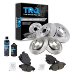 Trq Front And Rear Brake Rotor Kit Chemical Pads. Fixed Price $311.66.