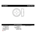 Centric Brake Drum For 1984-1989 Toyota Van 123.44018. Fixed Price $90.85.