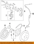 Hyundai Oem 05-09 Tucson Rear Brake-backing Plate Splash Dust Shield 582522E500. Fixed Price $117.68.