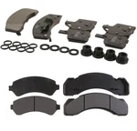 Front & Rear Brake Pad Sets Kit Acdelco For Chevy Gmc C3500HD Wheel Base 159.5". Fixed Price $170.95.