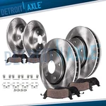 8PC Front Rear Disc Brake Rotors And Pads Kit For 2016 2024 Mazda CX-5. Fixed Price $185.17.