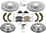 Disc Brake Rotors Pads Drums Shoes For Mitsubishi Outlander 03-04. Fixed Price $361.00.