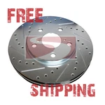 Front Performance Cross Drilled Slotted Brake Disc Rotors TB54002. Fixed Price $175.34.