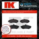 Brake Pads Set Front 223413 Nk 5810117A10 581012DA40 581012DA60 581012FA01 New. Fixed Price $33.29.
