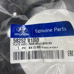 Hyundai Genuine Parts 58252-B1000 Plate Assembly-rear Brake Back, Rh Oem New. Fixed Price $165.58.