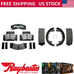 Front Rear Kit Metallic Brake Pads & Shoes For Dodge Ram 3500 Van 1999. Fixed Price $139.83.