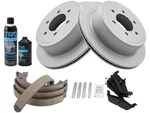 Rear Diy Solutions Brake Pad Rotor Shoe Drum Kit Fits Ford F150 2009-2011 64BTQM. Fixed Price $222.85.