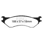 Ebc Brakes DP61729 6000 Series Greenstuff Truck/suv Disc Pads. Fixed Price $170.46.