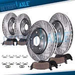 Front Rear Drilled Brake Rotors Pads For 1998-2002 Chevy Camaro Pontiac Firebird. Fixed Price $237.10.