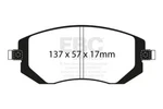 Ebc Brakes Disc Pad Set UD929. Fixed Price $83.99.