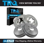 Trq Front & Rear Brake Rotors Set Fits 2009-2012 Chevrolet Colorado Gmc Canyon. Fixed Price $214.95.