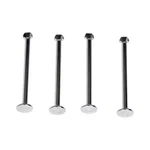 For Volkswagen Cabrio 1997-1999 Brake Spring Hold Down Pin 4 Pieces Steel Gray. Fixed Price $16.24.
