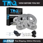 Trq Brake Pad & Rotor Kit Ceramic Fits 00-07 Beetle 99-06 Golf 99-04 Jetta. Fixed Price $179.95.