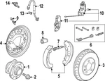 Genuine Volkswagen Drum 1N3-609-617-A. Fixed Price $102.83.