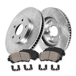 CDS02362 Front 259MM D/s Lug Rotors + Drilled Slotted Upgrade. Fixed Price $151.70.