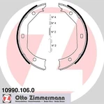 Zimmermann Parking Brake Shoe For Bmw 10990.106.0. Fixed Price $75.99.
