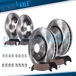 8PC Front Rear Rotor Brake Pads For Ram C/v Grand Caravan Town & Country Journey. Fixed Price $155.64.