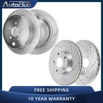 Front 11.54" Rear 11.25" Drilled Brake Rotor Kit Forester Impreza Legacy. Fixed Price $125.99.