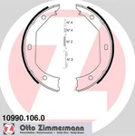 Zimmermann 10990.106.0 Standard Parking Brake Shoe Set. Fixed Price $82.99.