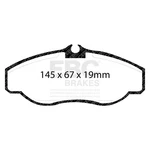 Ebc Brakes DP61037 6000 Series Greenstuff Truck/suv Disc Pads. Fixed Price $133.50.