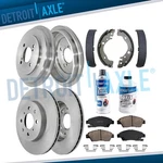 Front Disc Rotors Brake Pads Rear Drums Shoes For 2015 - 2020 Honda Fit. Fixed Price $142.27.