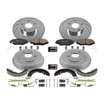 Power Stop K15107DK 1-CLICK Performance Pad/rotor/drum And Shoe Kits. Fixed Price $359.89.
