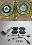 Gen Rear Coated Disc Brake Rotors & Pads For Audi Q7 2016-23. Fixed Price $316.80.