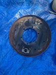 Triumph TR6 Passenger Side Brake Backing Rear Plate Shield. Fixed Price $28.99.