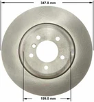Disc Brake Rotor-premium Bendix PRT5821. Fixed Price $153.99.