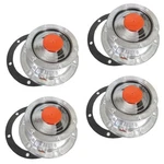 Trailer Hub Cap W/ Oil Port & Side Fill Plug Replace Stemco 343-4009 3434009 4PC. Fixed Price $44.41.