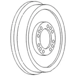 A-827707M1-AI Brake Drum. Fixed Price $143.46.