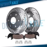 Rear Drilled Brake Rotors Pads Kit For 2006 Uplander Montana Relay Terraza. Fixed Price $91.24.
