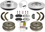 Performance Rotors Drums Brake Pads Shoes Wc 2002 Jeep Liberty. Fixed Price $397.00.