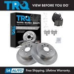 Trq Premium Posi Ceramic Pads & Disc Brake Rotor Rear Kit For Lexus New. Fixed Price $114.95.